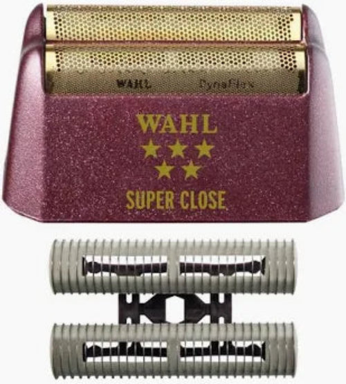 Wahl Professional 5 Star Shaver / Shaper Replacement Foil & Cutter Bar Assembly – Gold Foil (#7031-100)